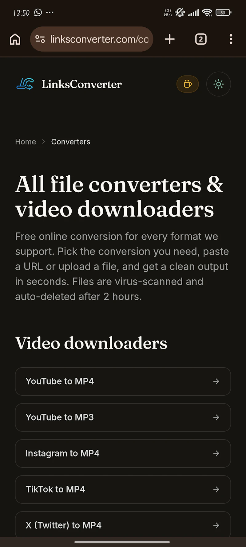 LinksConverter screenshot 5