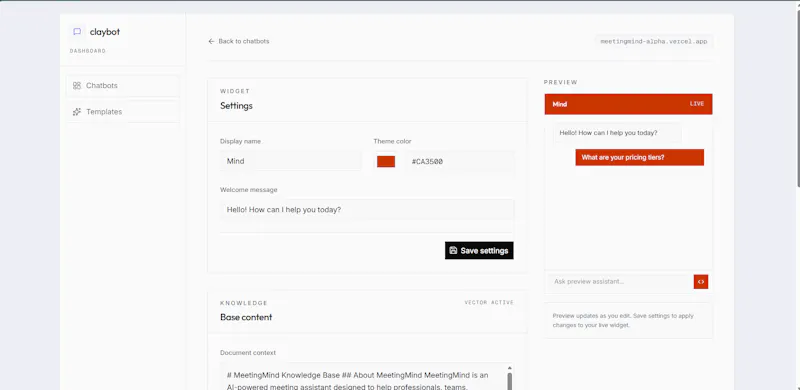 Clay Bot screenshot 4