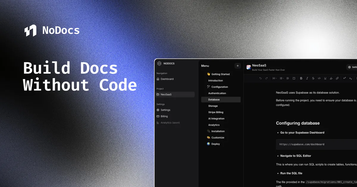 NoDocs