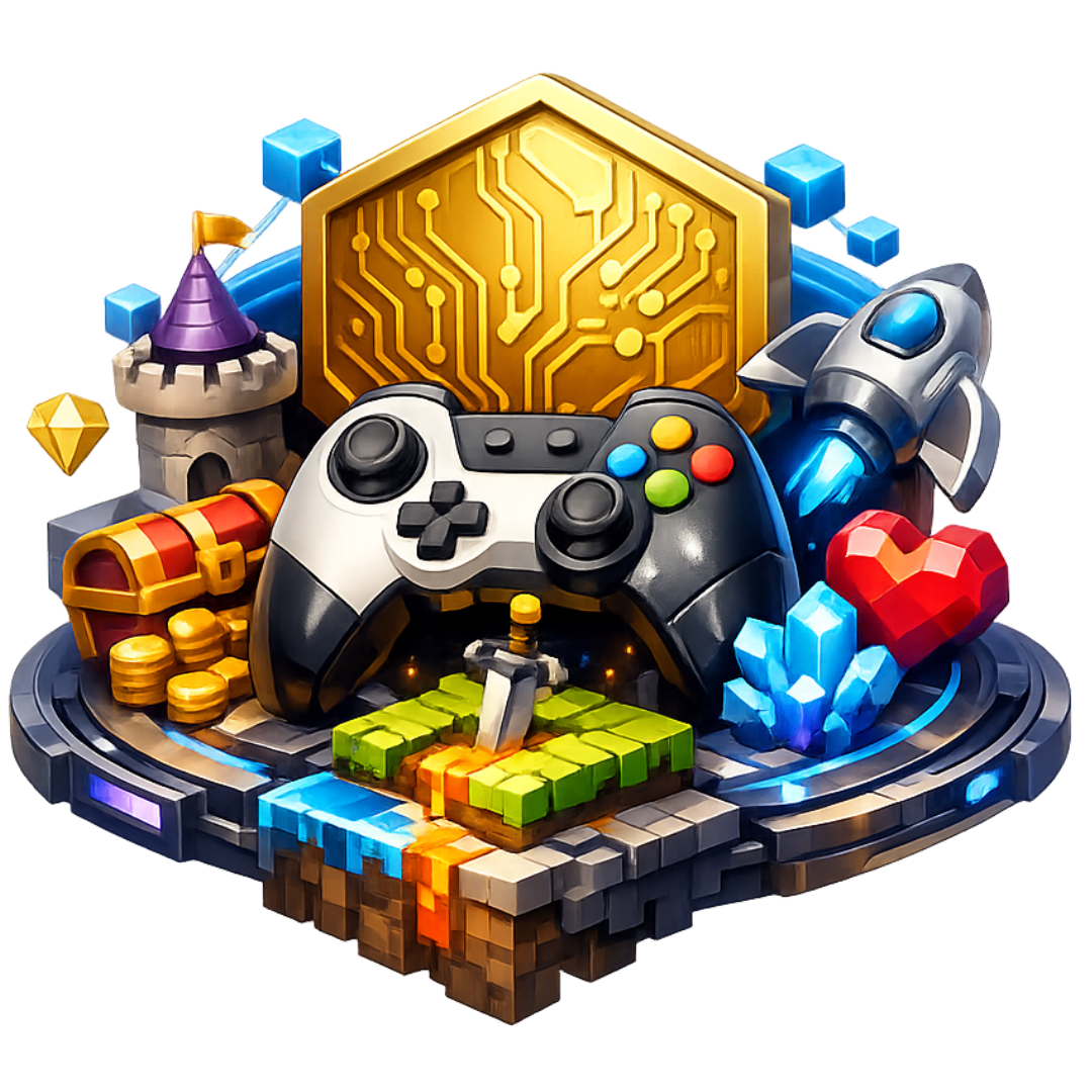 NFT Game Development Company - Product Hunt launch logo and brand identity