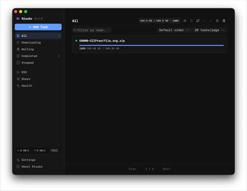 Risuko screenshot 1