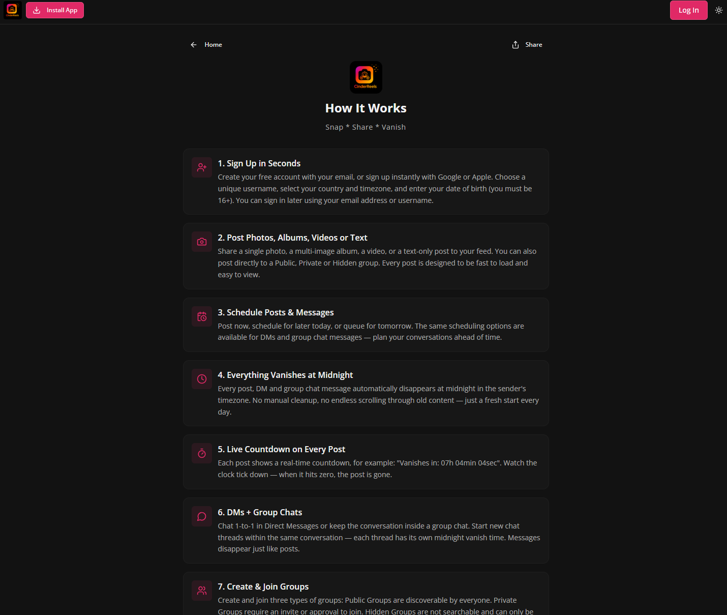 CinderReels.com gallery image