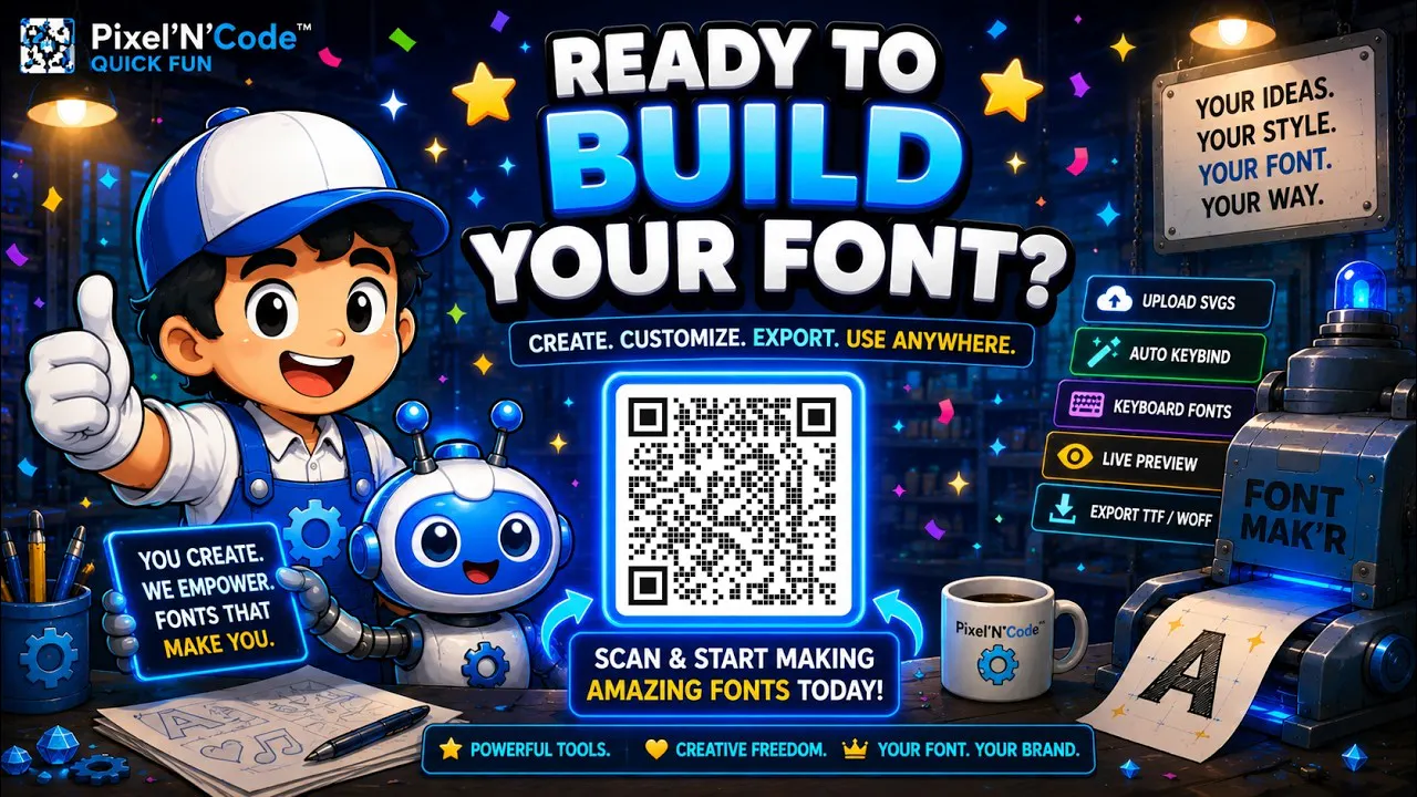 Pixel Icon & Font Maker gallery image