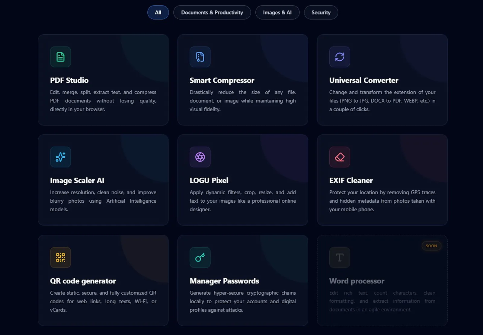 LOGU TOOLS screenshot 2