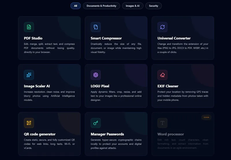 LOGU TOOLS screenshot 2