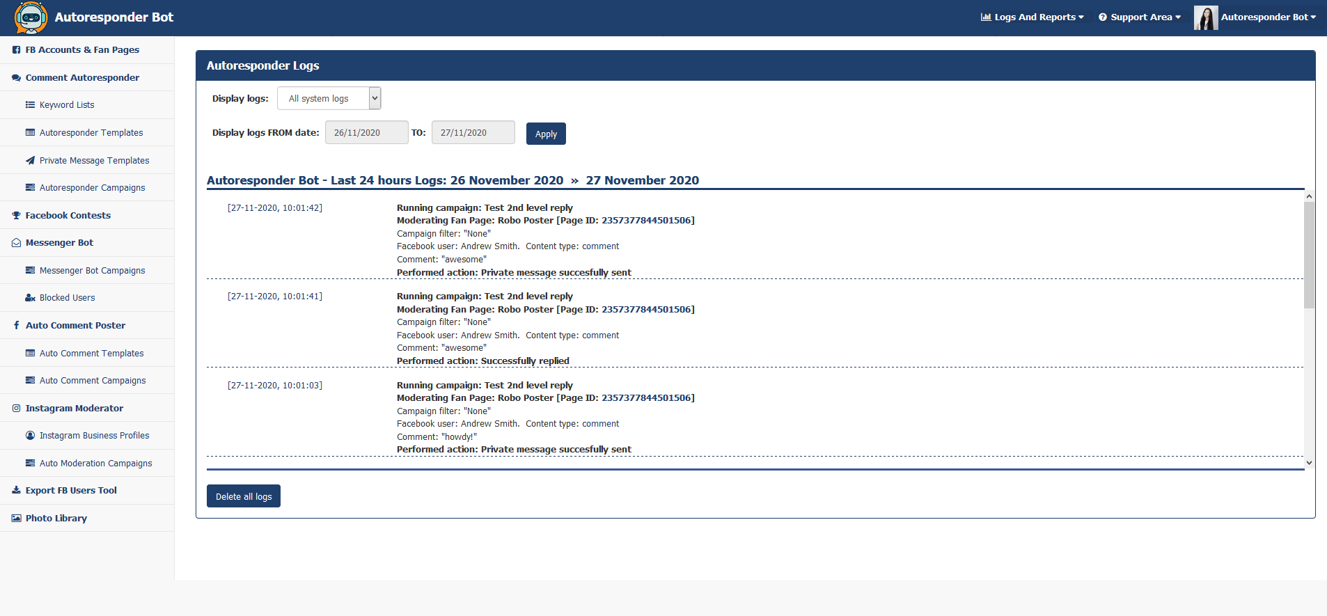 Facebook Auto Reply gallery image