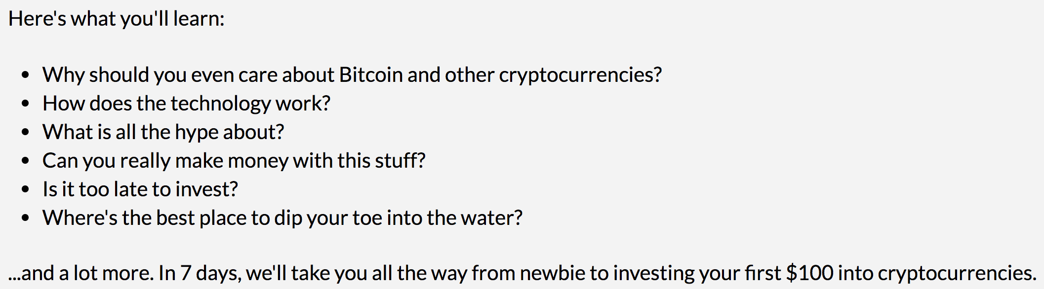 Bitcoin For Beginners by CryptoLetter gallery image