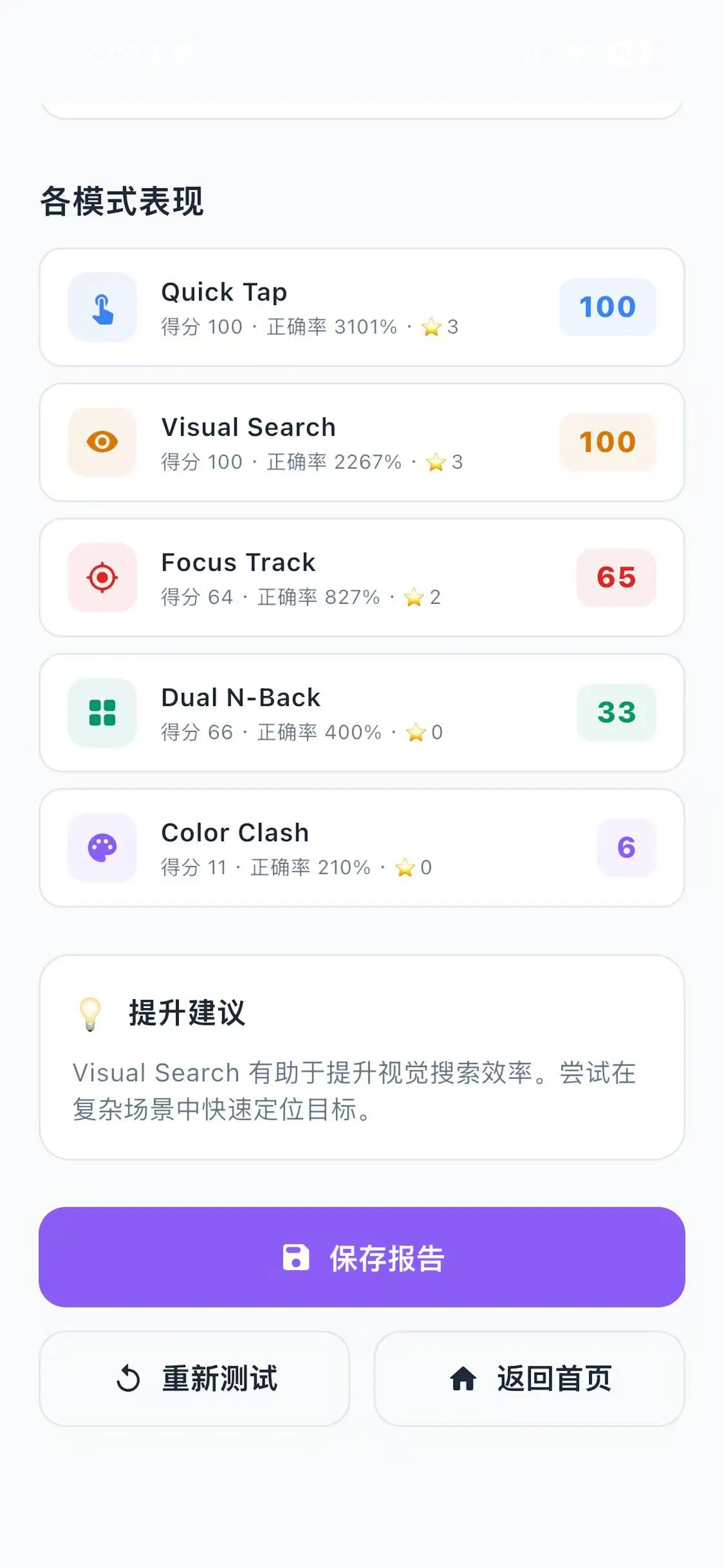 attentional fatigue screenshot 1