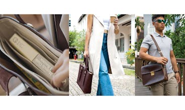 B+ collection Tote and Briefcase Bags gallery image