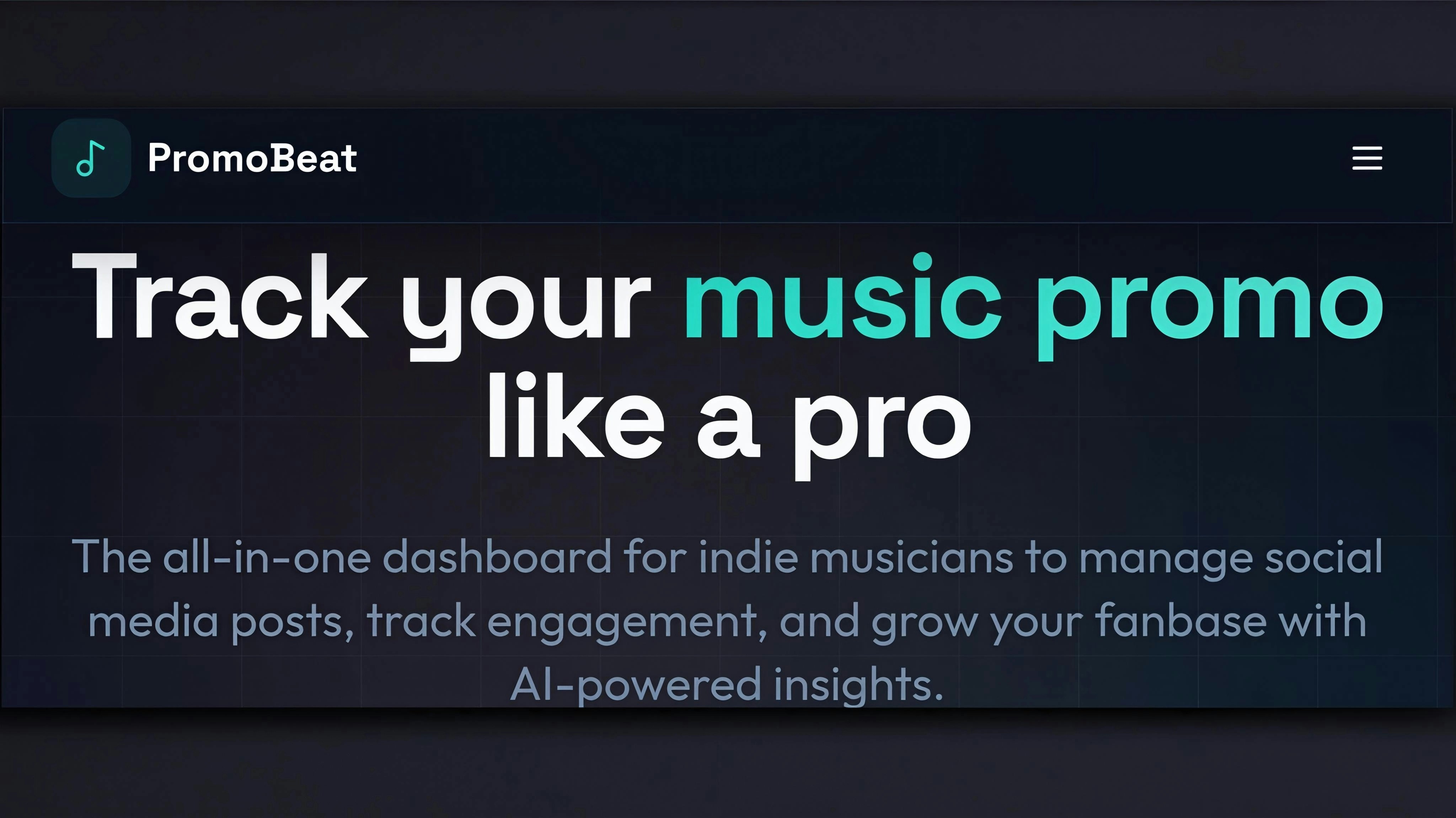 PromoBeat  - Screenshot 3 showing product features and functionality
