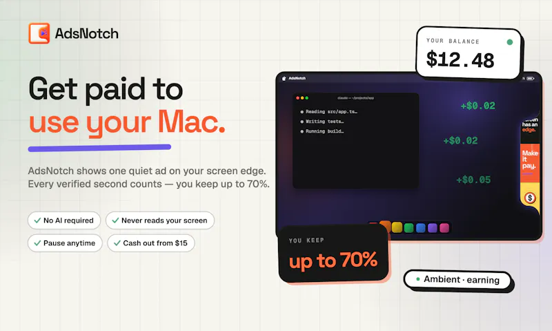 AdsNotch screenshot 2