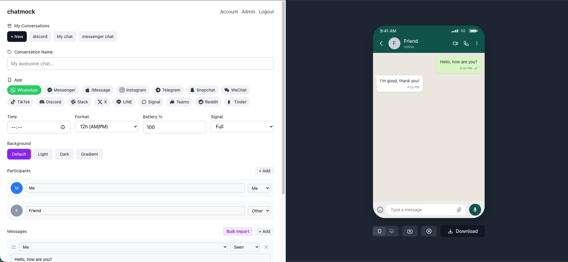 Chatmock gallery image