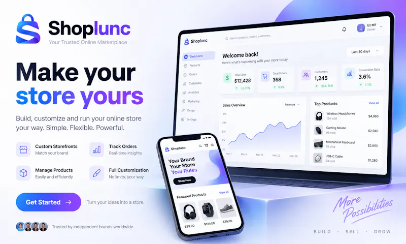 Shoplunc — Make your store yours screenshot 1