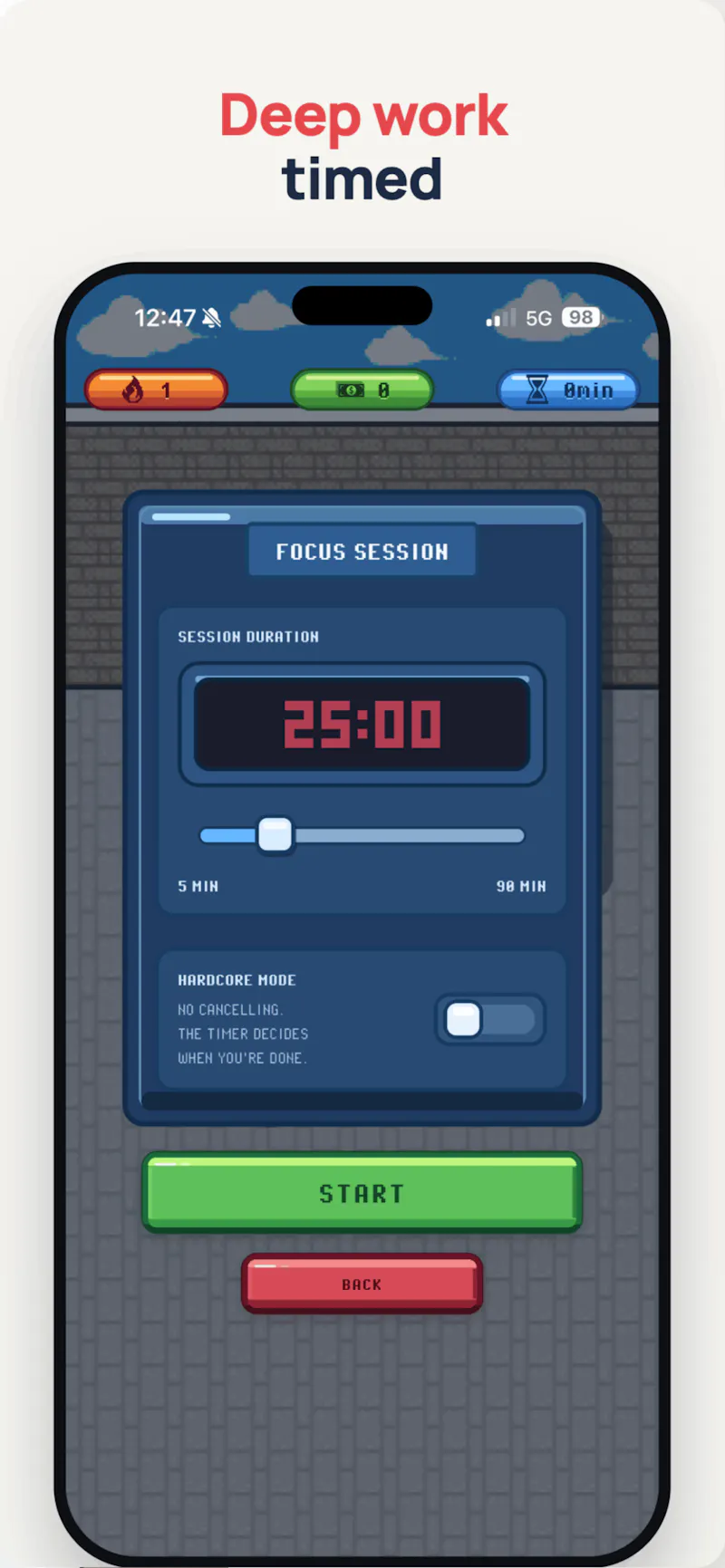 FocusCorp — Deep Work Timer screenshot 2