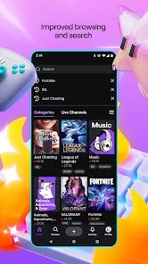 Twitch Mobile - Oyuncular, yaratıcılar ve topluluklarla izleyin ve sohbet edin medya 3