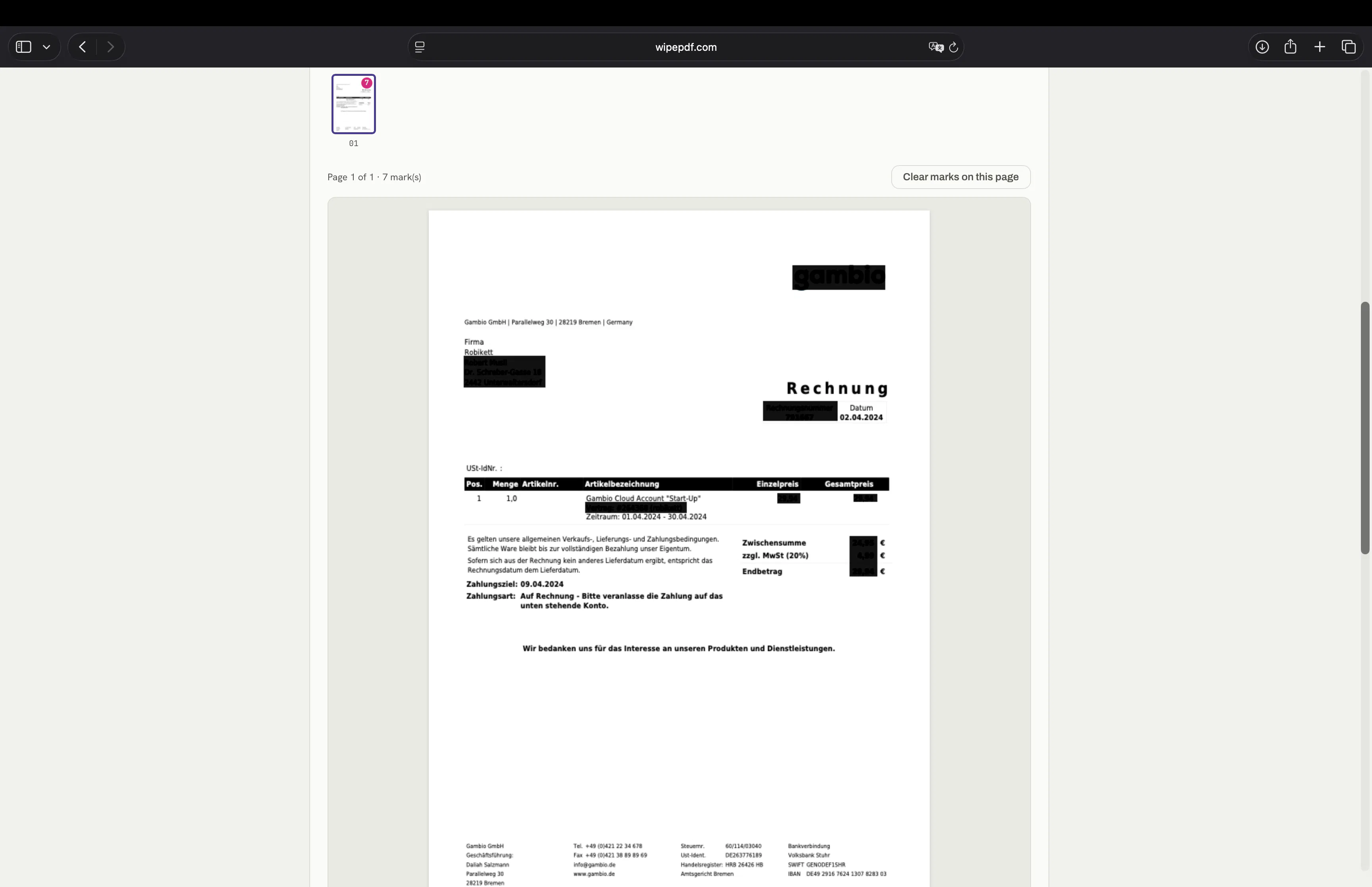 WipePDF gallery image