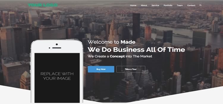 Bootstrap Themes gallery image