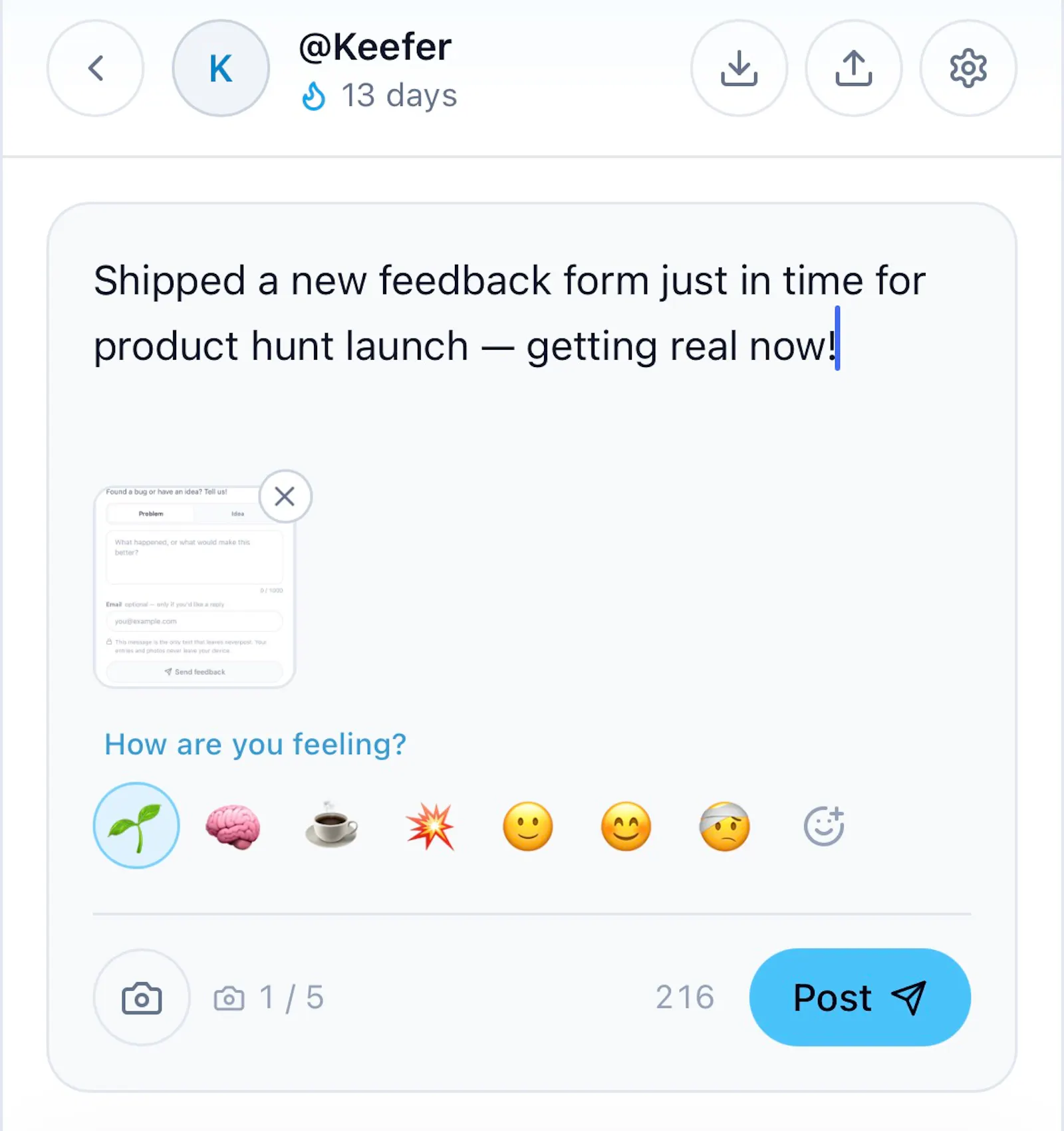 neverpost screenshot 3