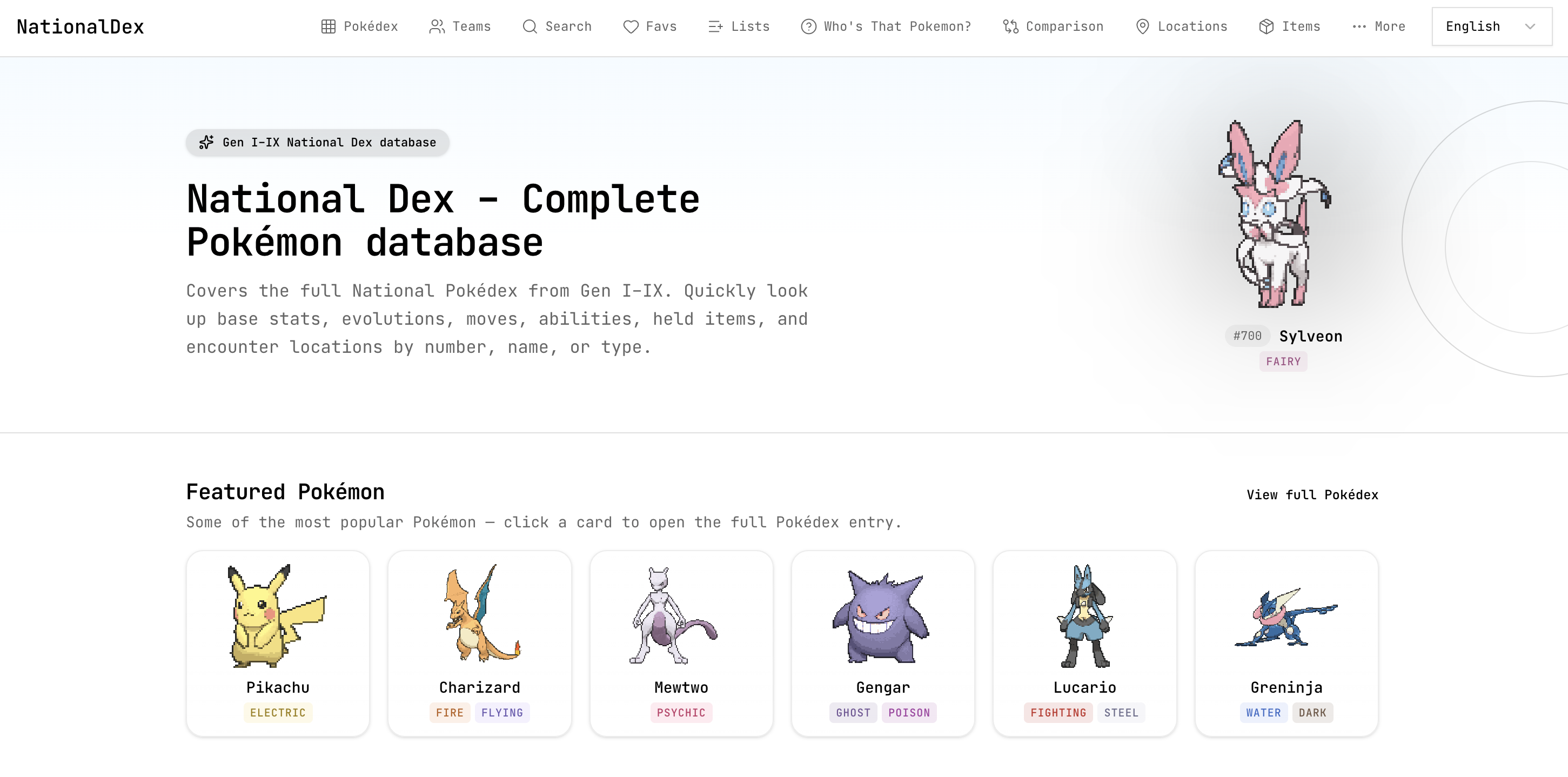 NationalDex gallery image