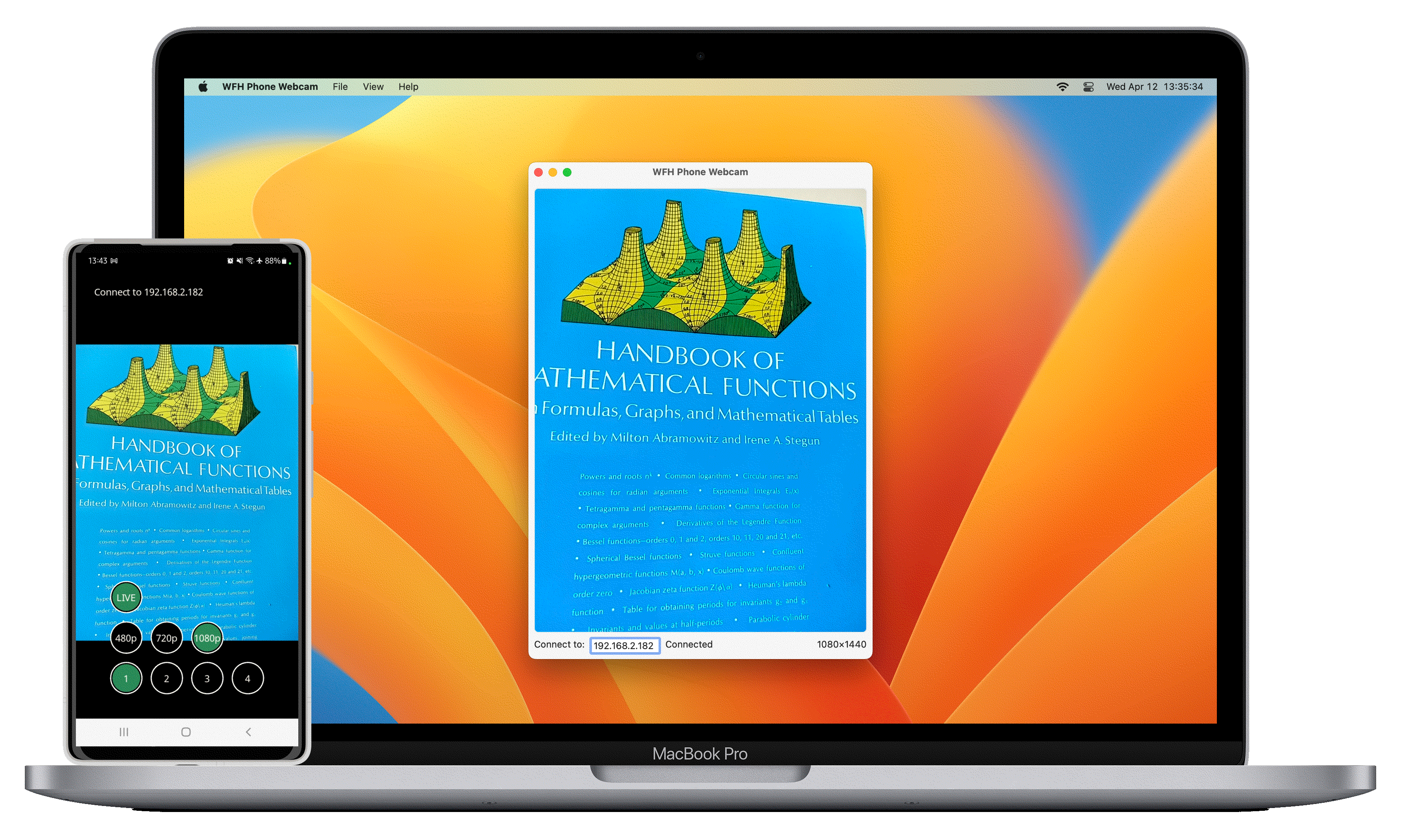 เว็บแคมโทรศัพท์ WFH สำหรับ macOS และ Android - ใช้กล้องโทรศัพท์ Android ของคุณเป็นเว็บแคมบน macOS media 1