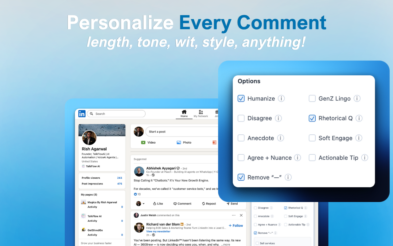 CommentRocket - LinkedIn Comments gallery image