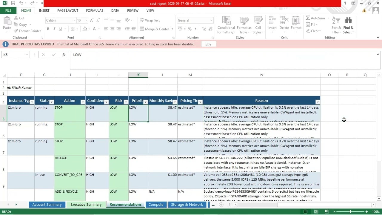 AWS Cost Audit & Remediation Accelerator gallery image