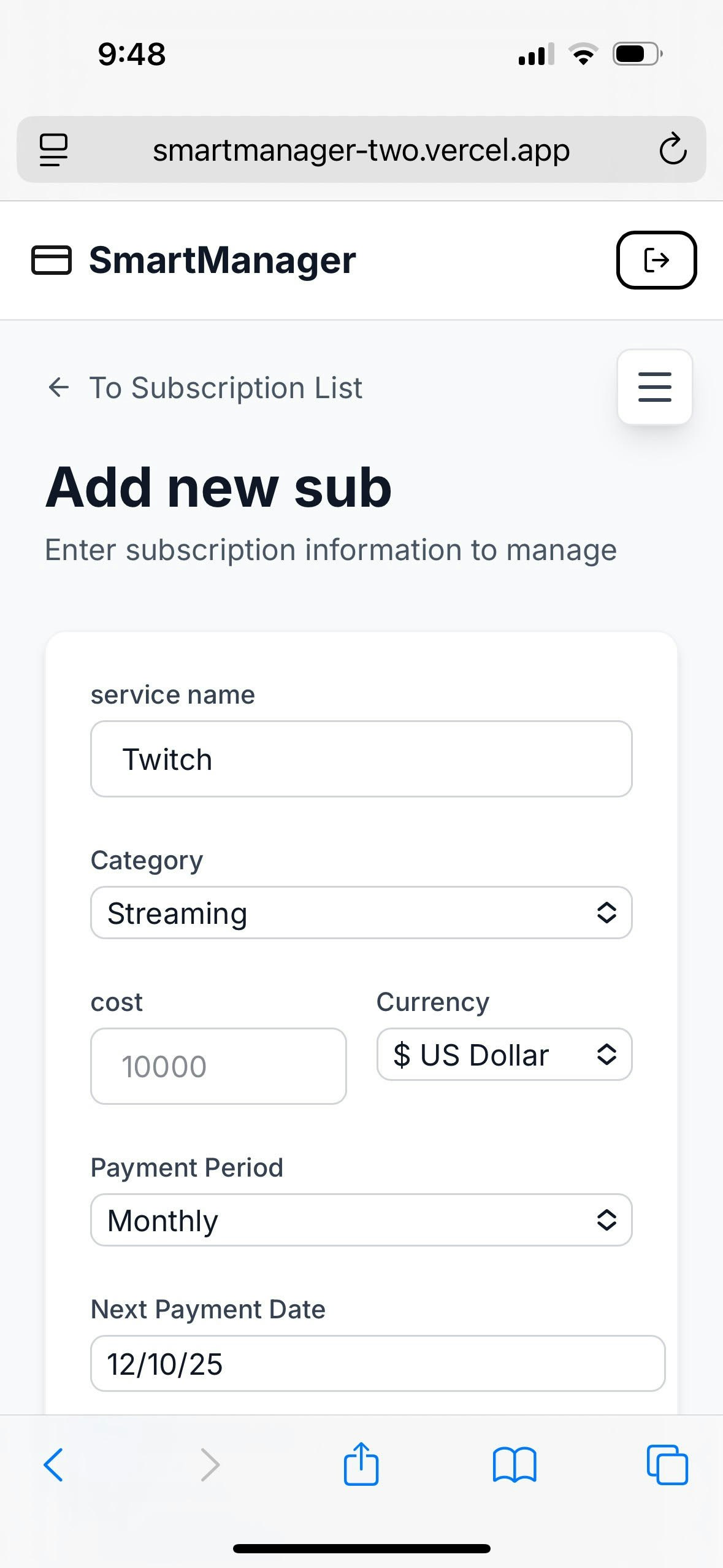 SmartManager gallery image