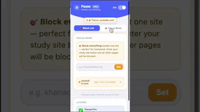 Pause - Website Blocker gallery image
