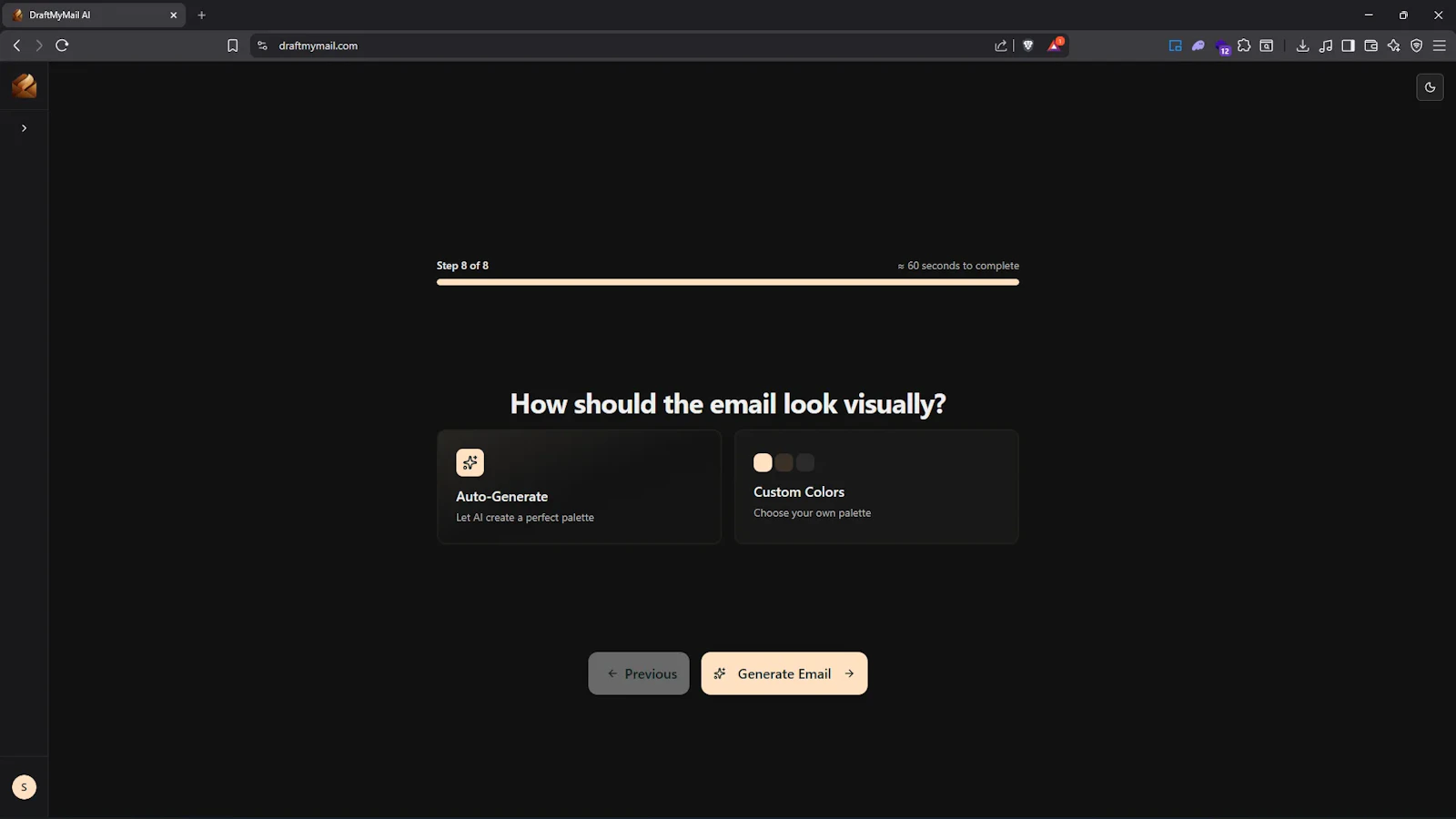 DraftMyMail AI screenshot 3