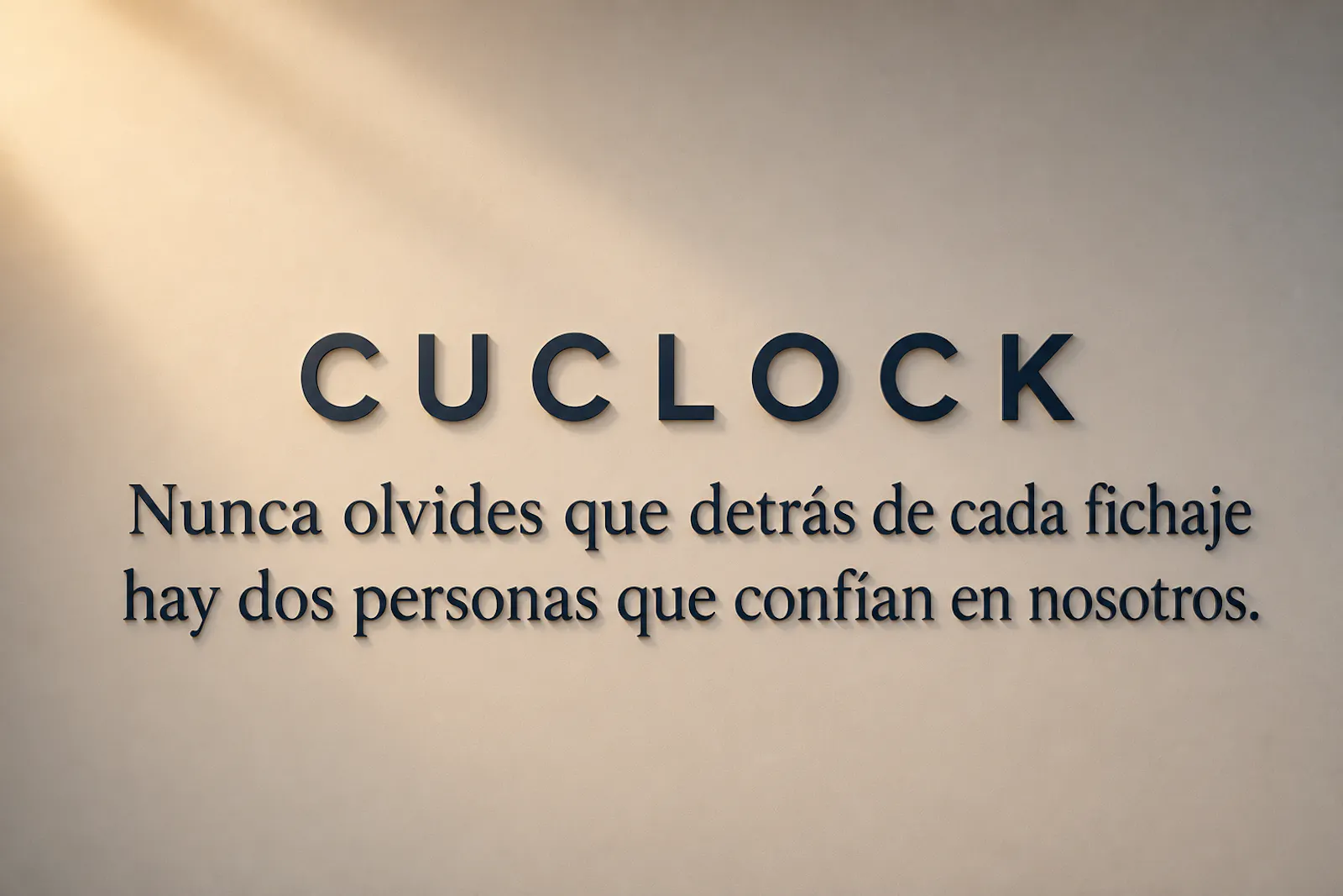 Cuclock — Control Horario Simple screenshot 4