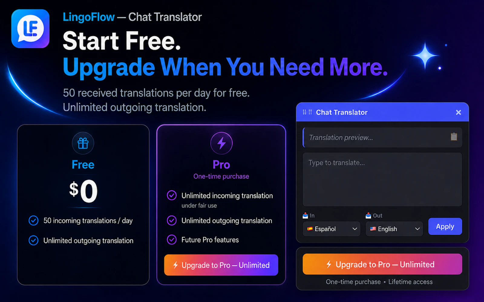 LingoFlow — Chat Translator screenshot 4