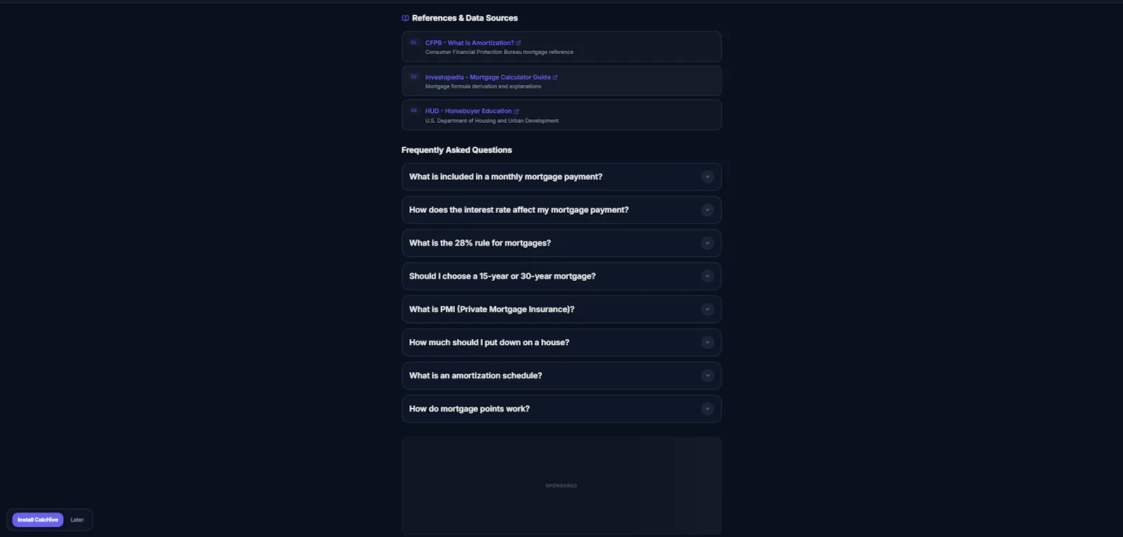 CalcHive screenshot 7
