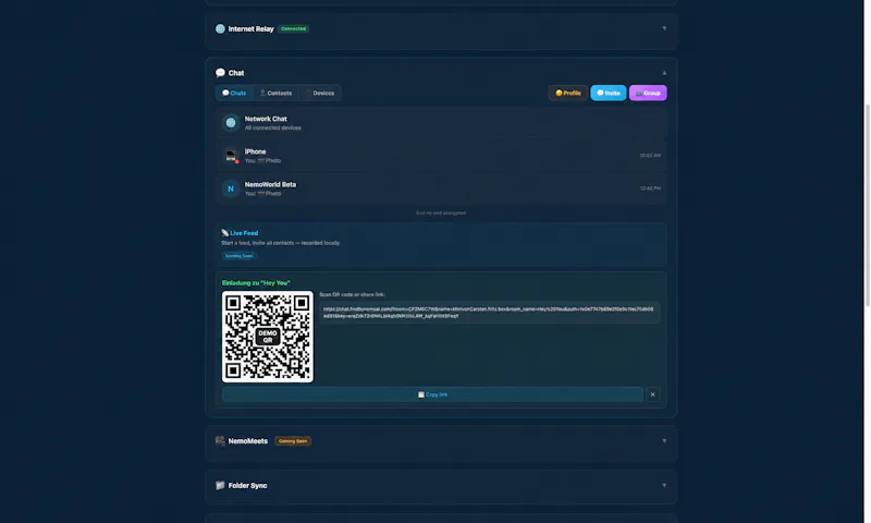 NemoWorld & NemoConnect for iOS screenshot 4
