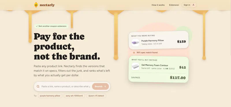 nectarly screenshot 1