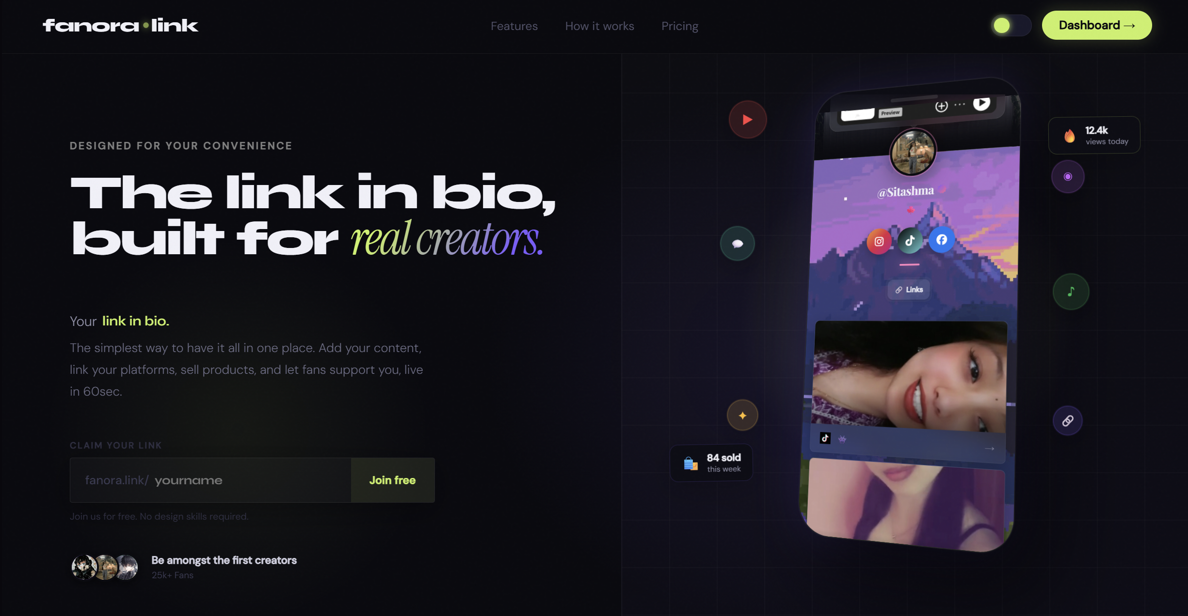 Fanora.link - Easiest Link in bio gallery image