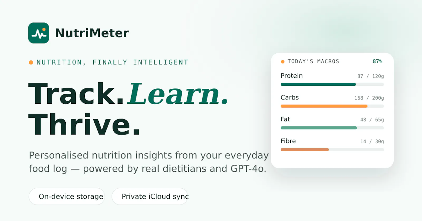 NutriMeter screenshot 1