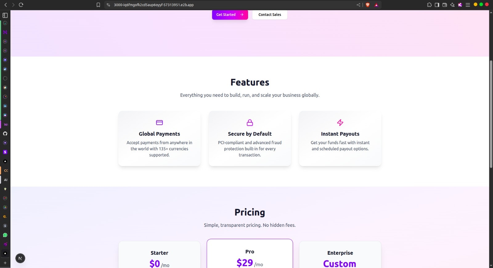 Bisa Website gallery image