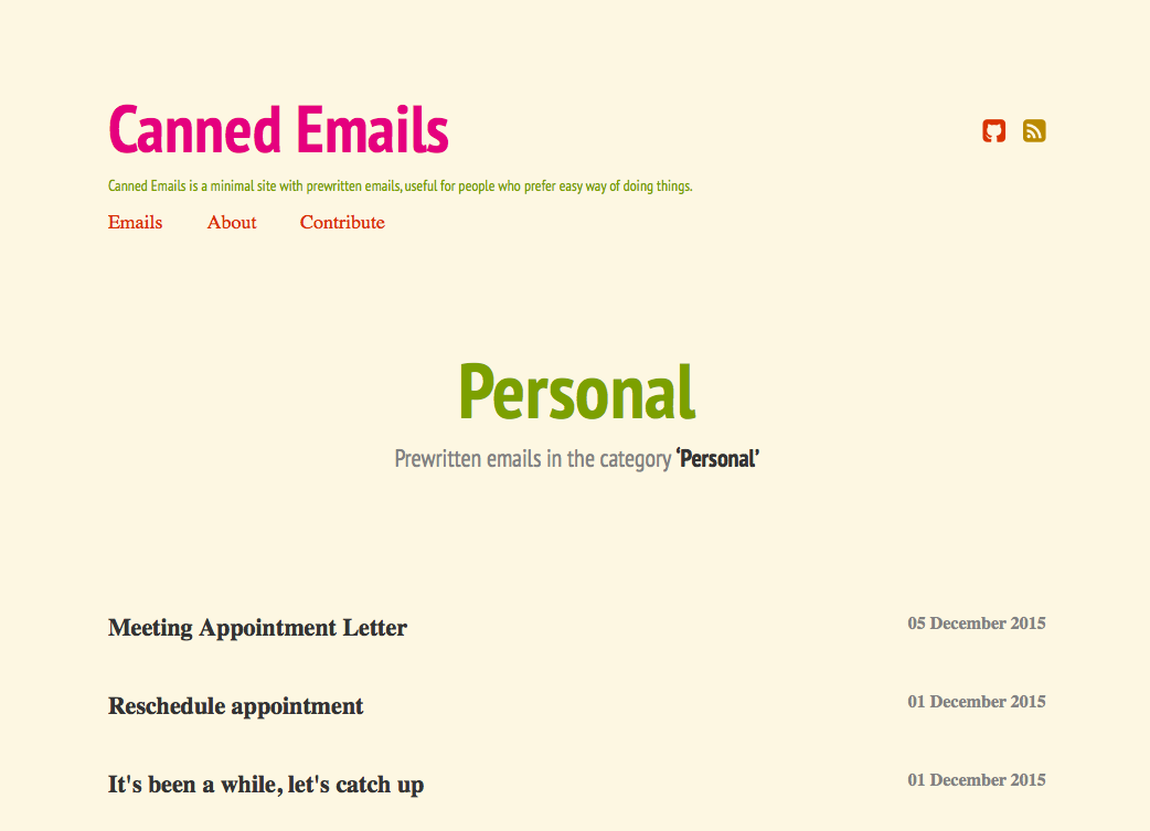 Canned Emails gallery image