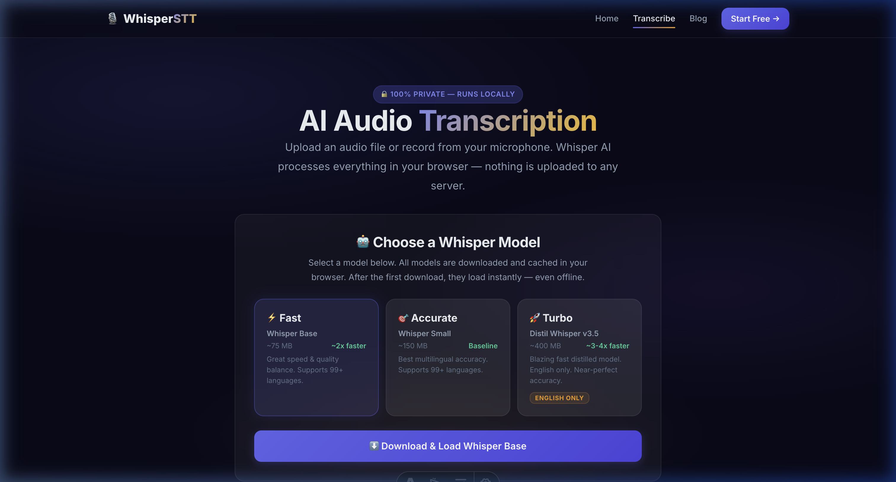 Whisper STT gallery image