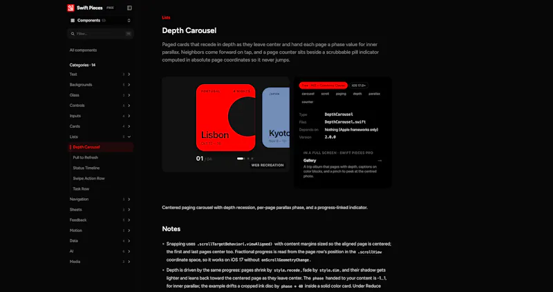 SwiftPieces screenshot 5