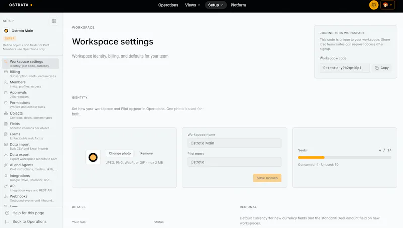 OSTRATA AI CRM screenshot 8