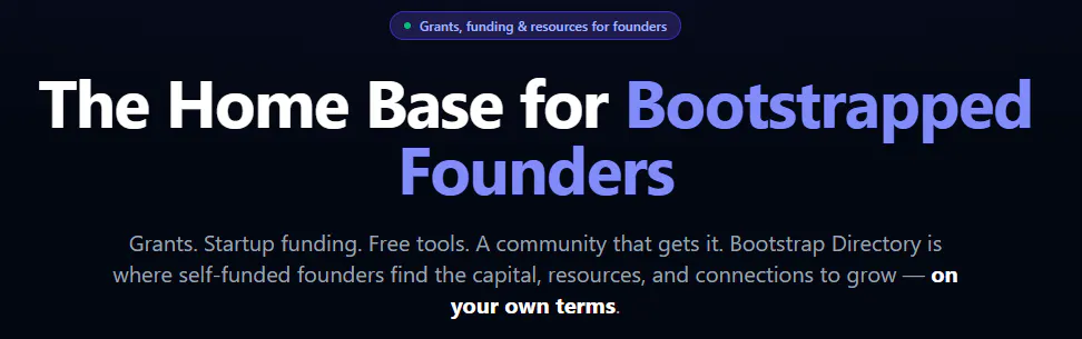 Banner del producto Bootstrap Directory