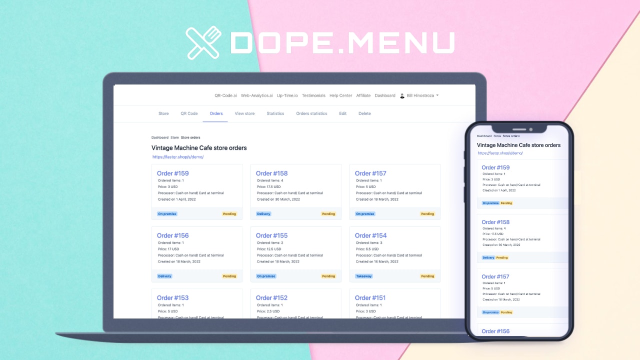 Dope.Menu gallery image