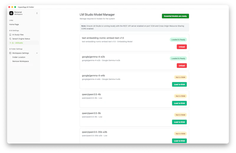 HyperEgg AI Folder screenshot 6