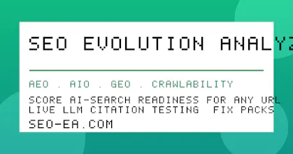 SEO Evolution Analyzer gallery image