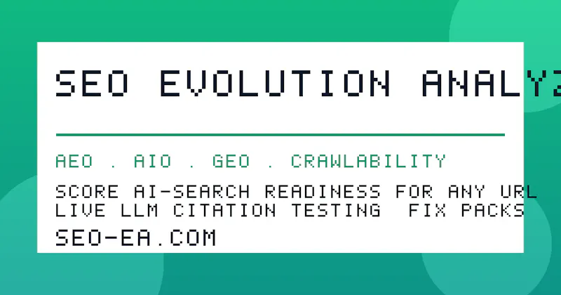 SEO Evolution Analyzer screenshot 2