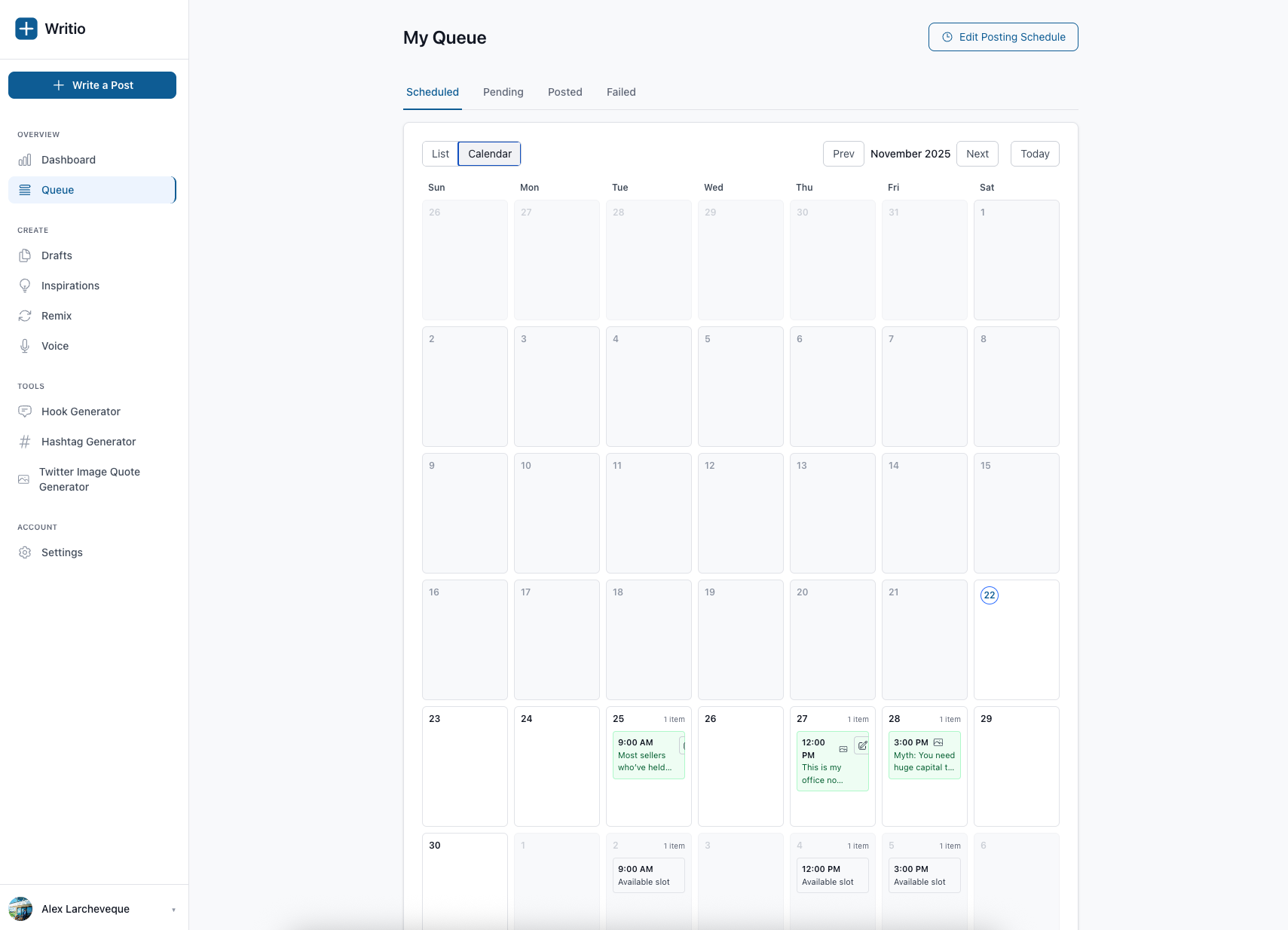 Writio - Screenshot 3 showing product features and functionality