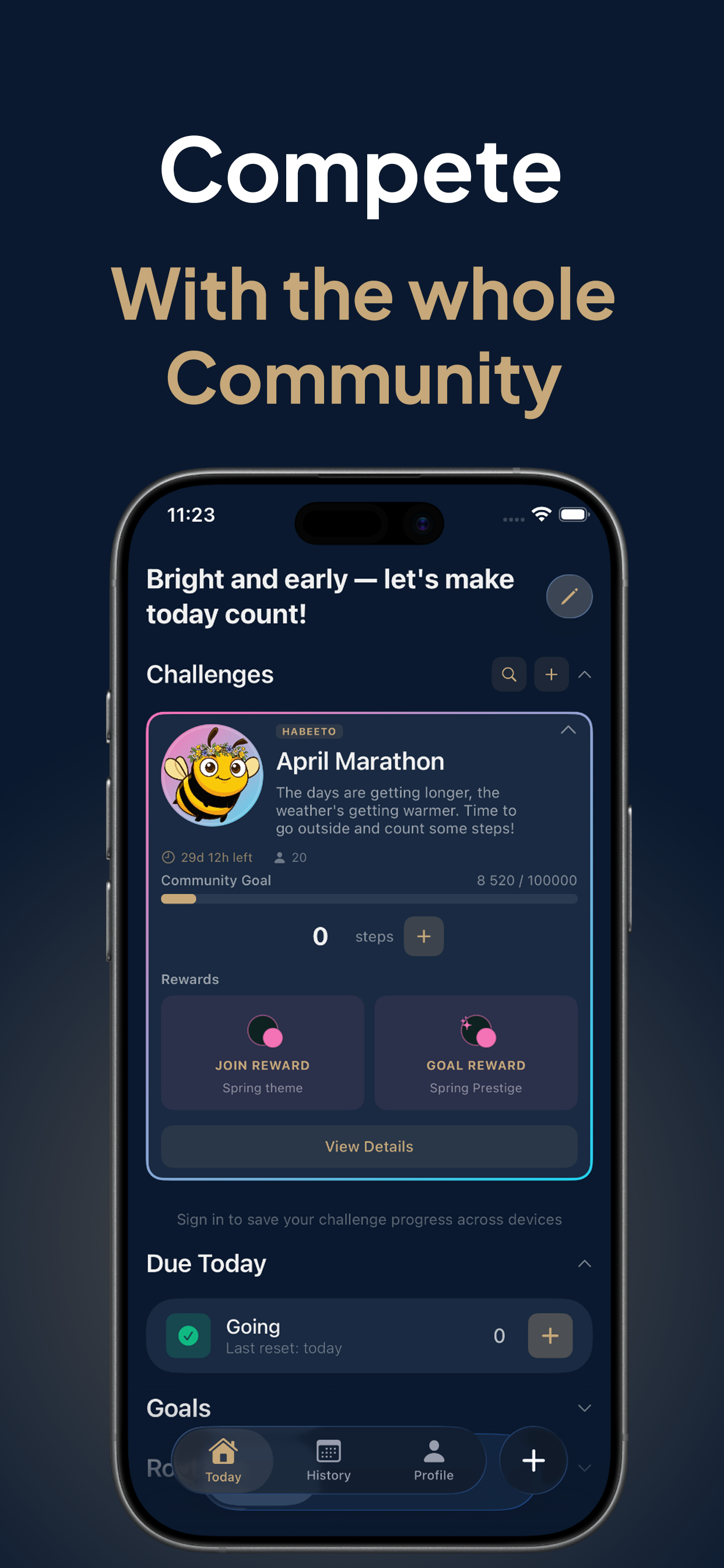 Habeeto: Habit tracker gallery image