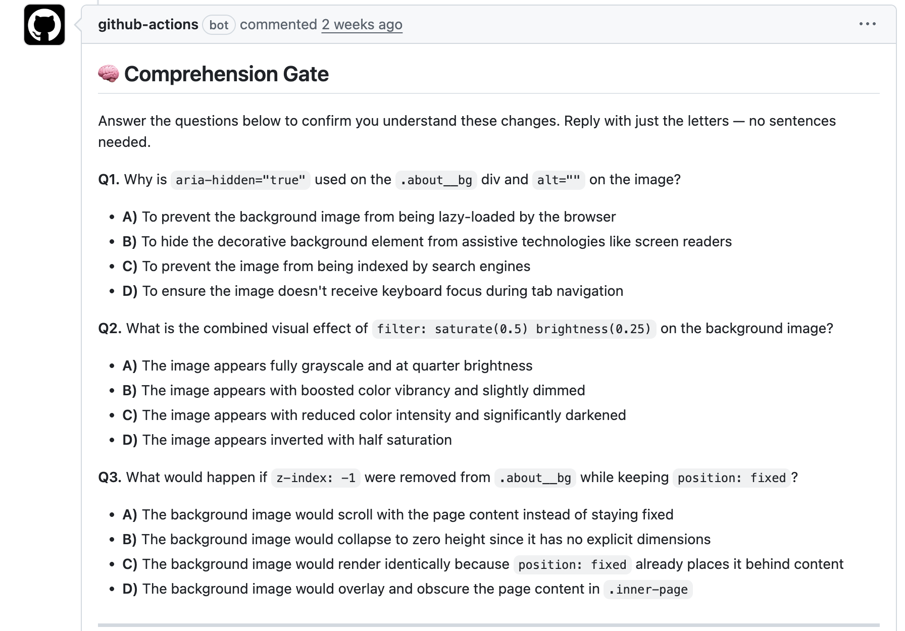 Commit Comprehension Gate gallery image