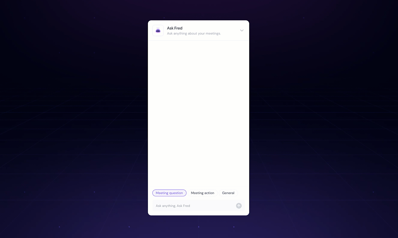 Mídia 4 de Askfred de Fireflies.ai - Chatgpt para reuniões